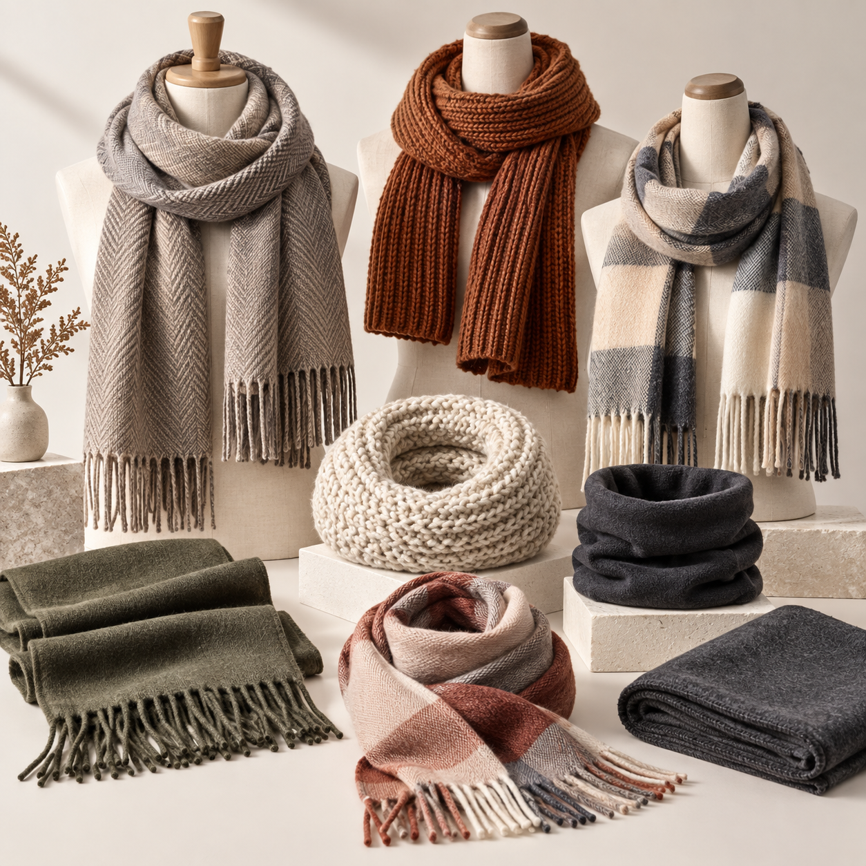 ACC4 - Scarf Neck -Wrap